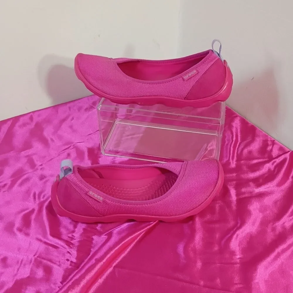 Kids Pink Slip-On Shoes